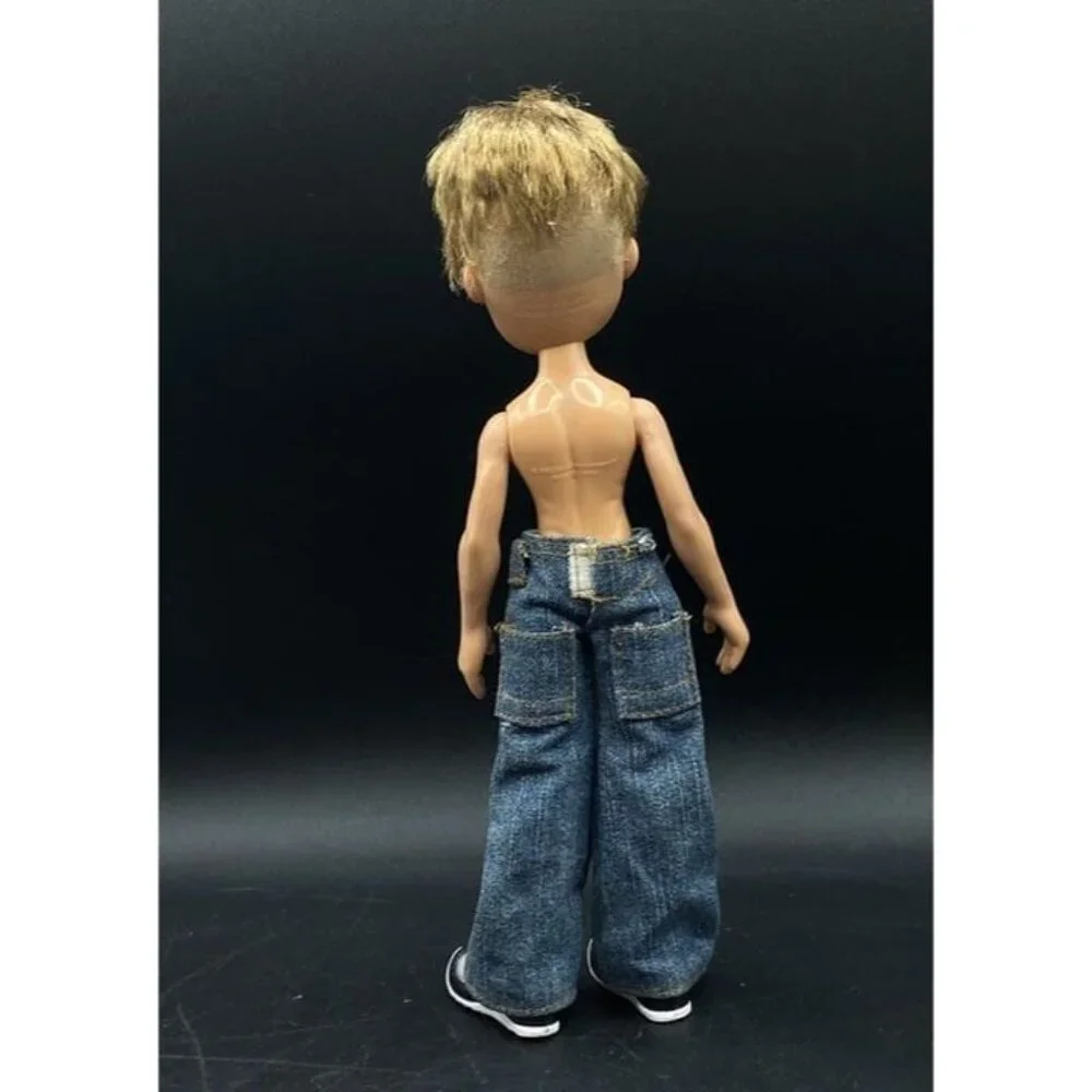 2002 Bratz Boyz Cameron Doll MGA Y2K Redressed With Shoes Sun Kissed Blonde Hair